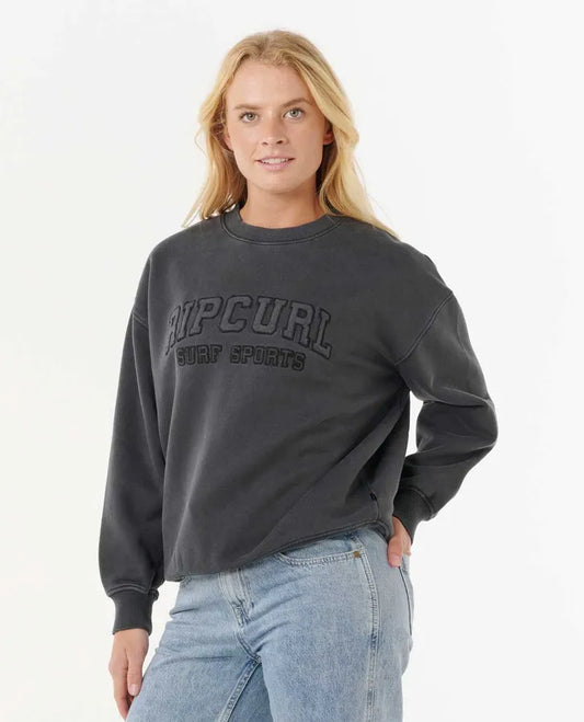 Rip Curl Varsity Sports Oversized Crew