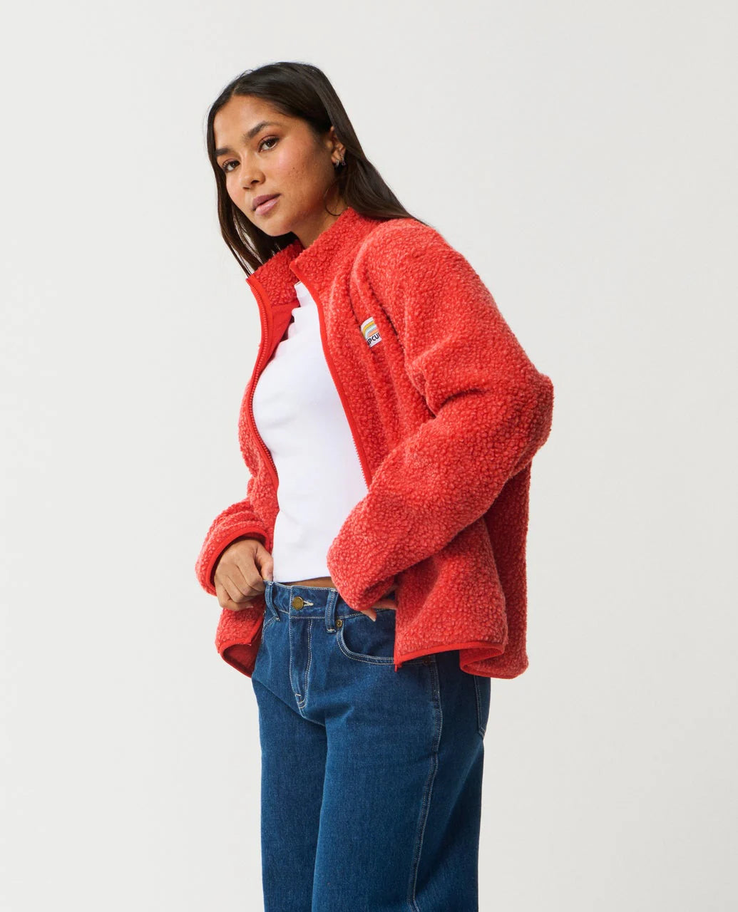 Rip Curl Every Day Zip Through Polar Fleece