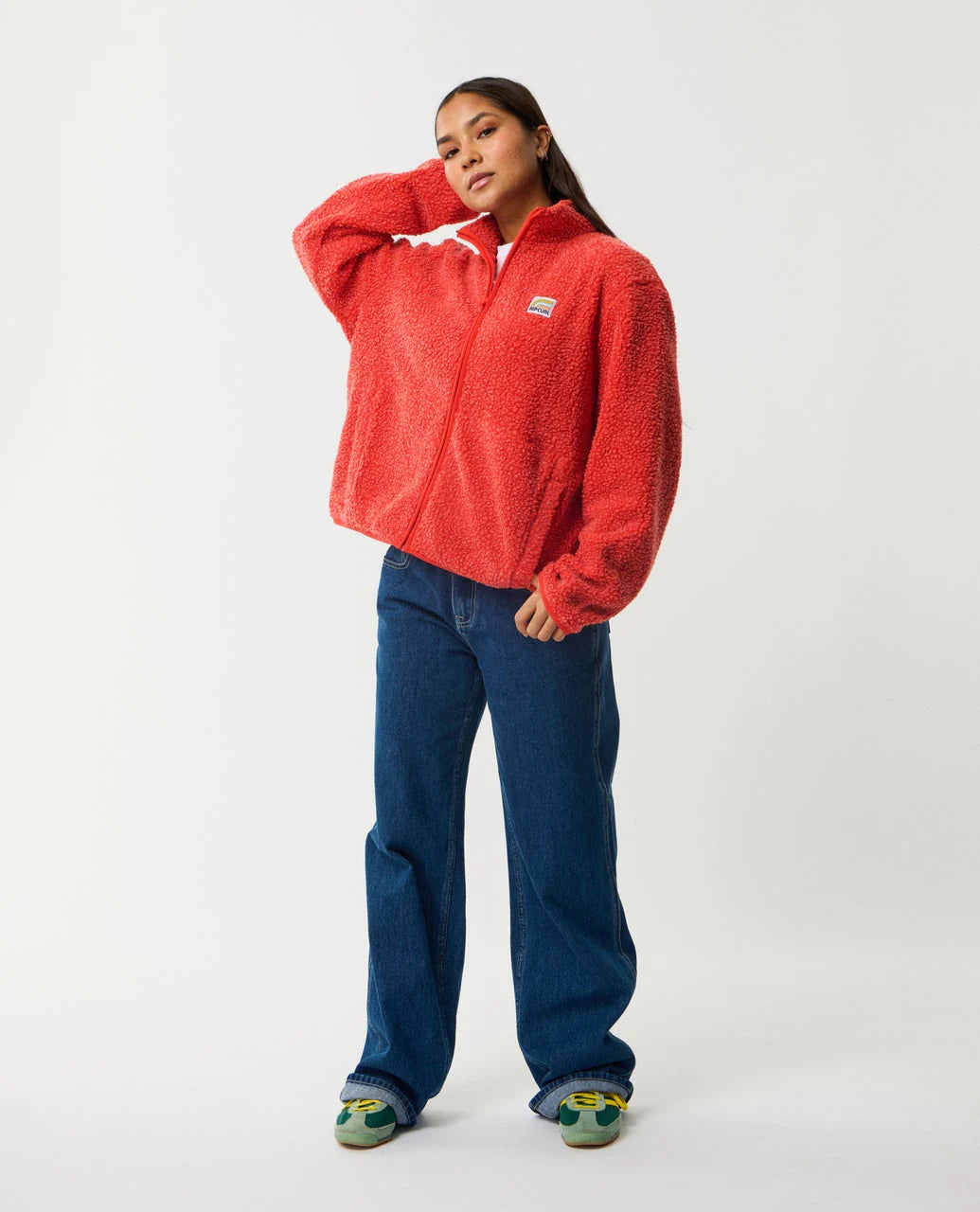 Rip Curl Every Day Zip Through Polar Fleece