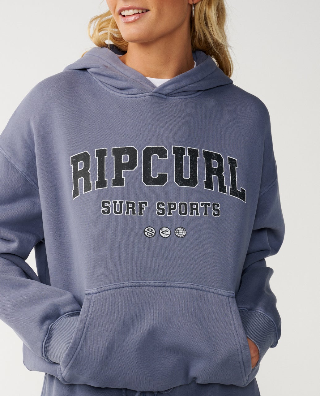 Rip Curl Varsity Oversized Sports Hoodie