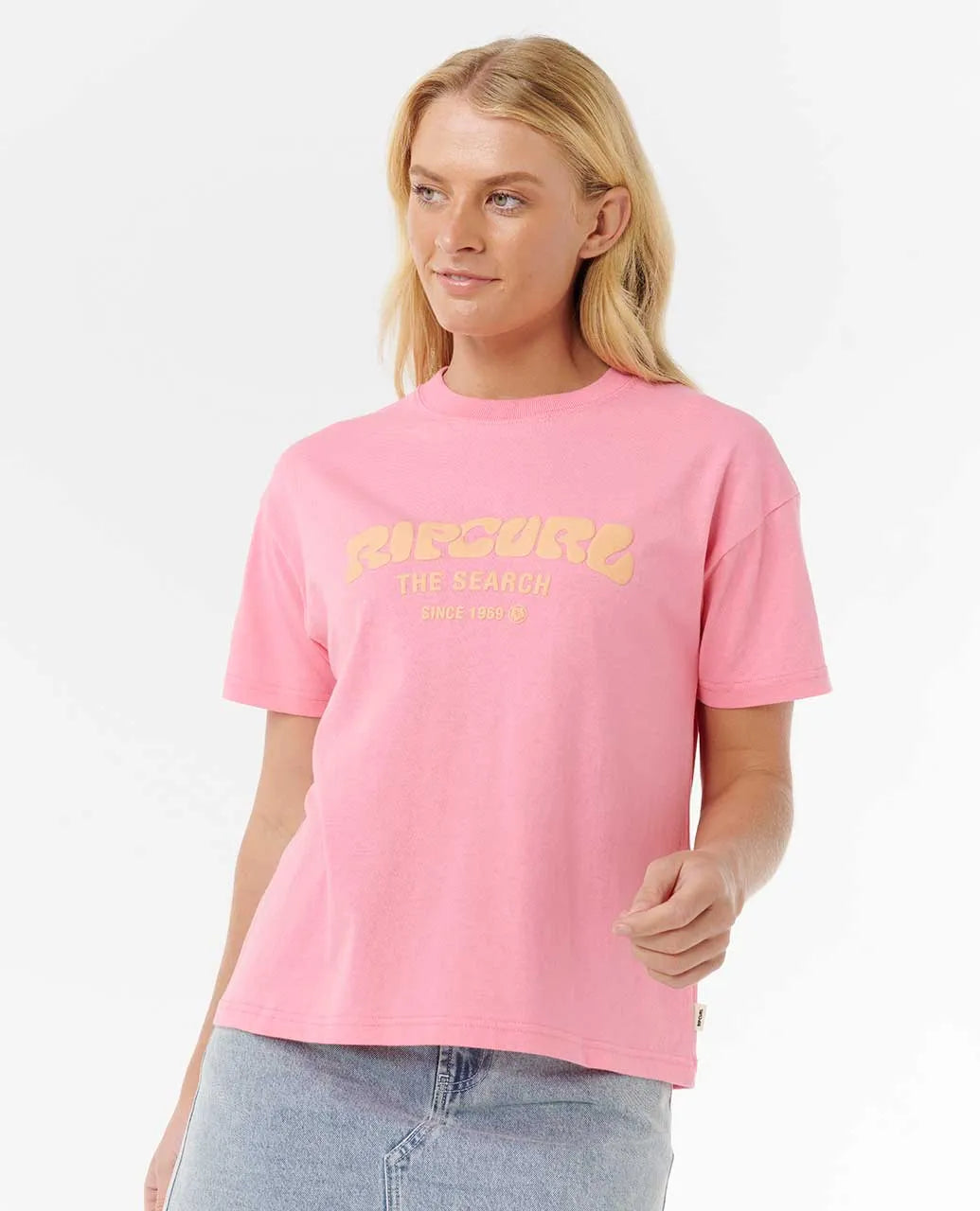 Rip Curl Surf Puff  Relaxed Tee-Womens