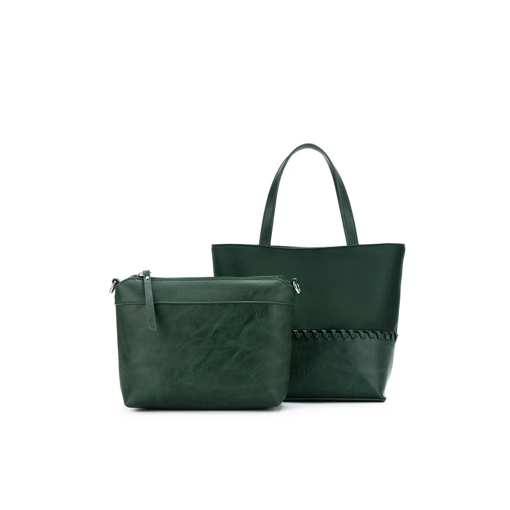 Black Caviar Tiffany 2 Piece Handbag