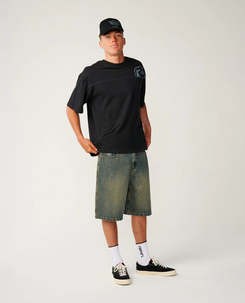 Rip Curl Archive Thrashed Panel Tee