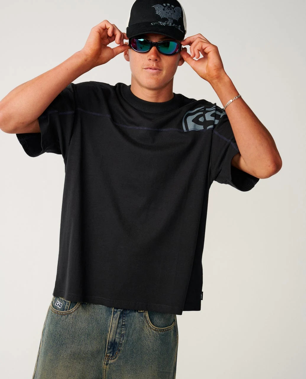 Rip Curl Archive Thrashed Panel Tee