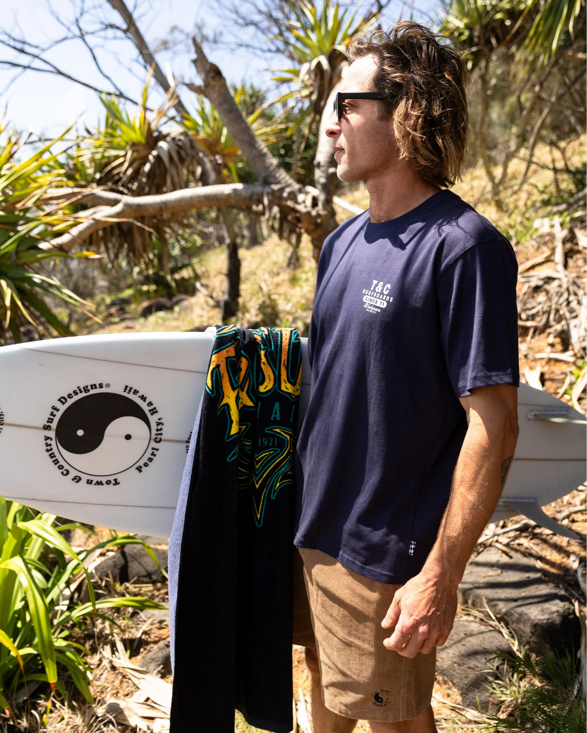T&C Surf  Whaler Cord Short