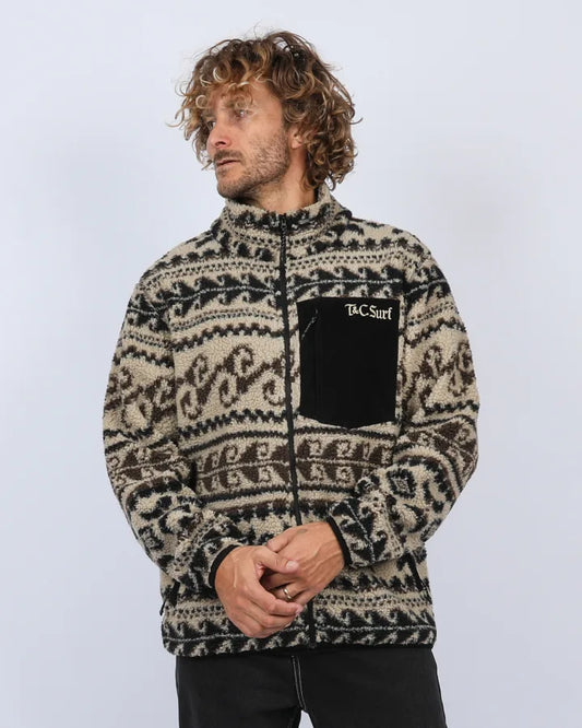T&C Surf Breaker Zip Thru Polar Fleece