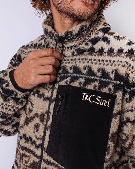 T&C Surf Breaker Zip Thru Polar Fleece