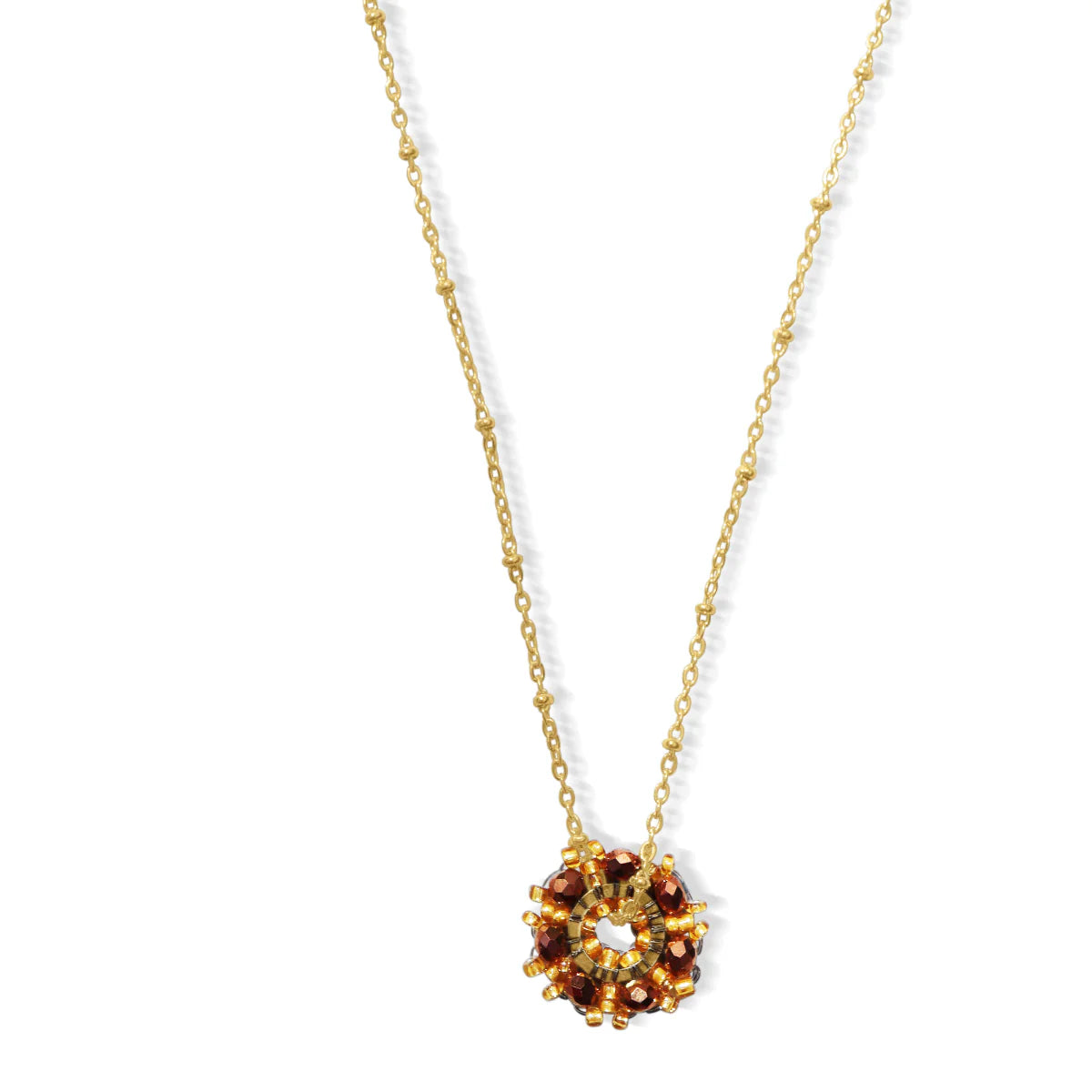 Fabuleux Steel Me Bead Neaklace