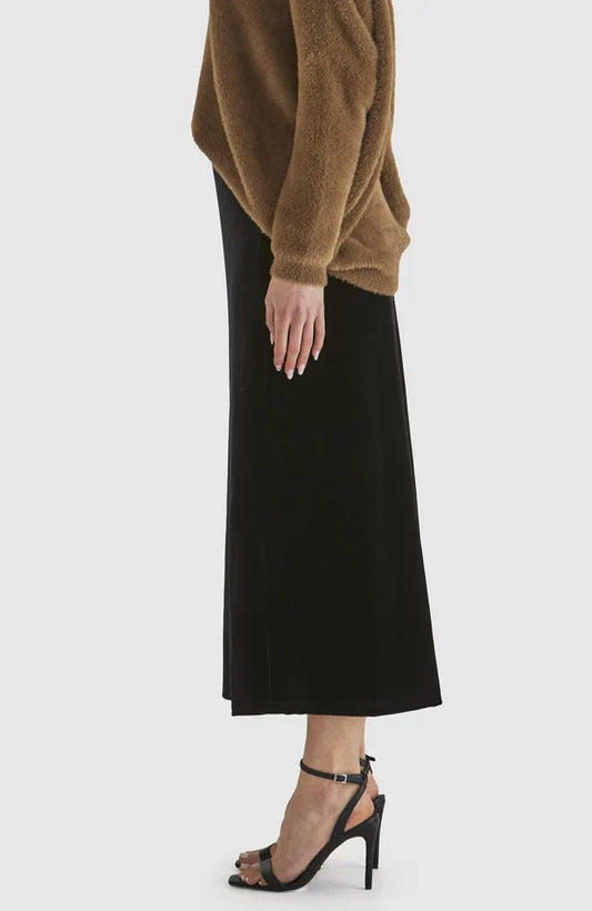 Fate + Becker Mustang Sally Velvet Skirt