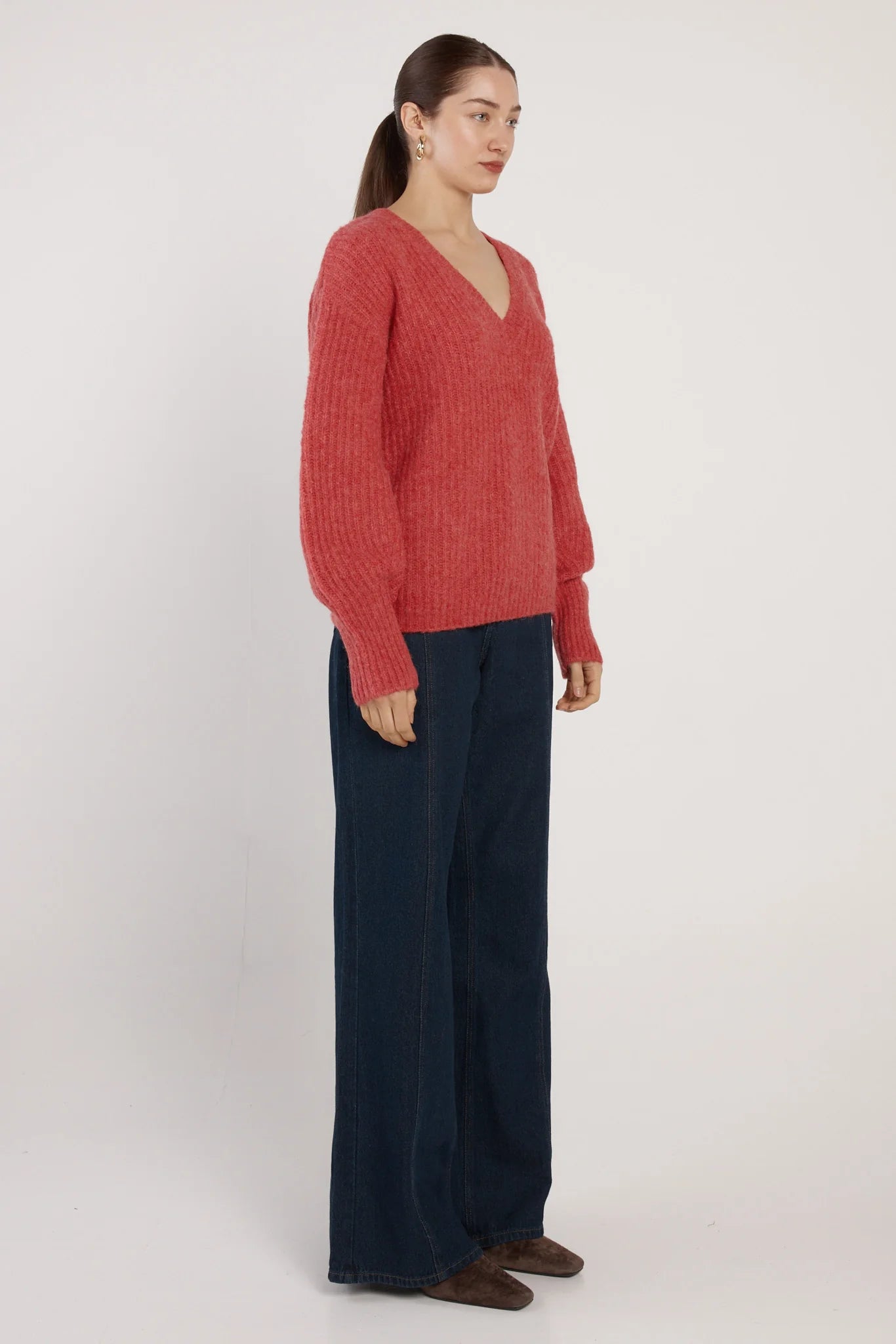 Fate & Becker Remy V Neck Jumper