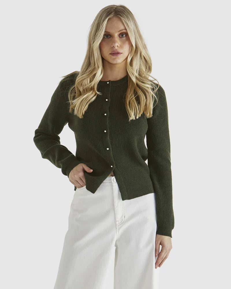 Sass Jagger Button Cardi