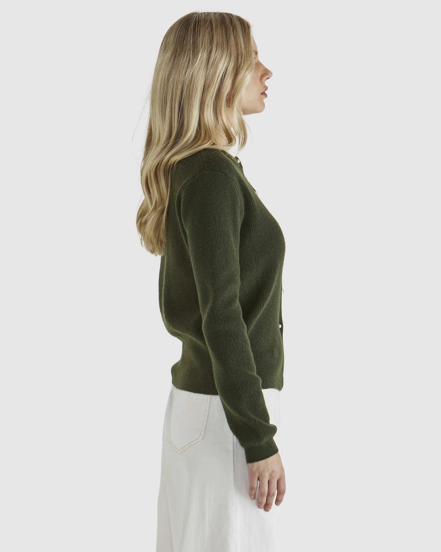 Sass Jagger Button Cardi