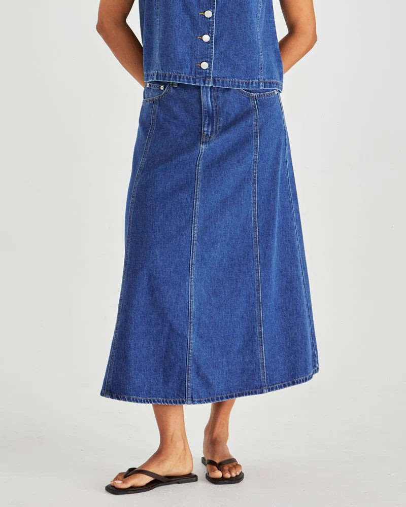 SASS Sabine Denim Skirt