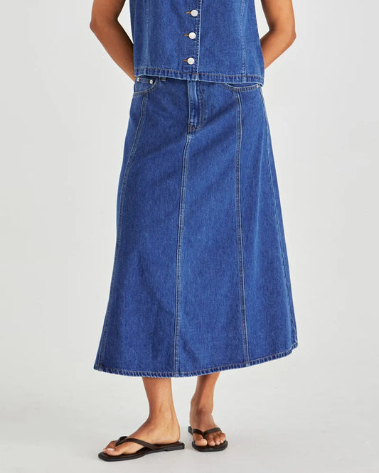 SASS Sabine Denim Skirt