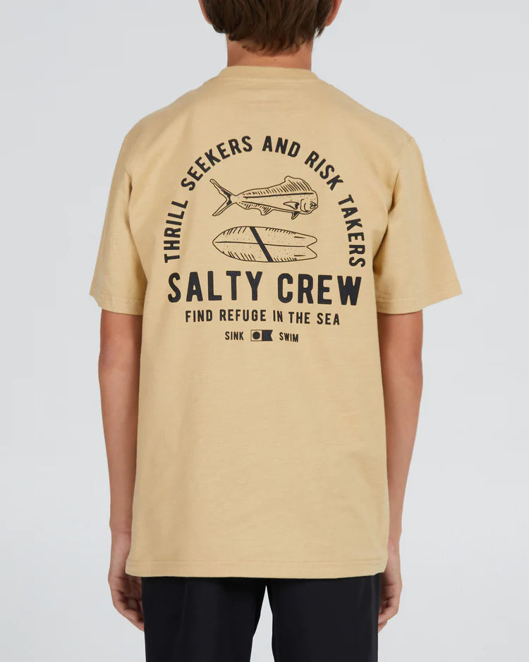 Salty Crew Lateral Line Boys S/S Tee