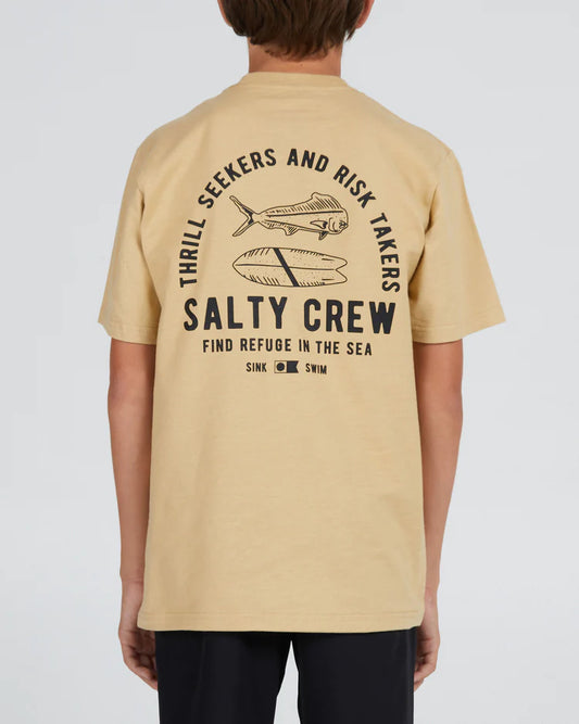 Salty Crew Lateral Line Boys S/S Tee