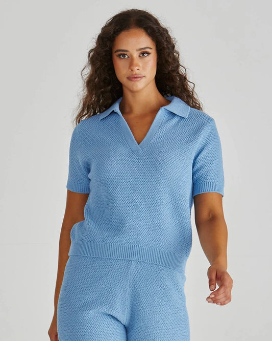 Sass Aubrie Knit Polo