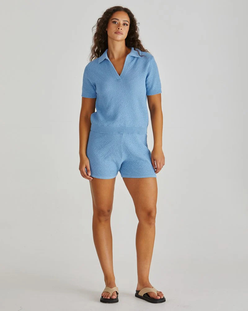 Sass Aubrie Knit Polo