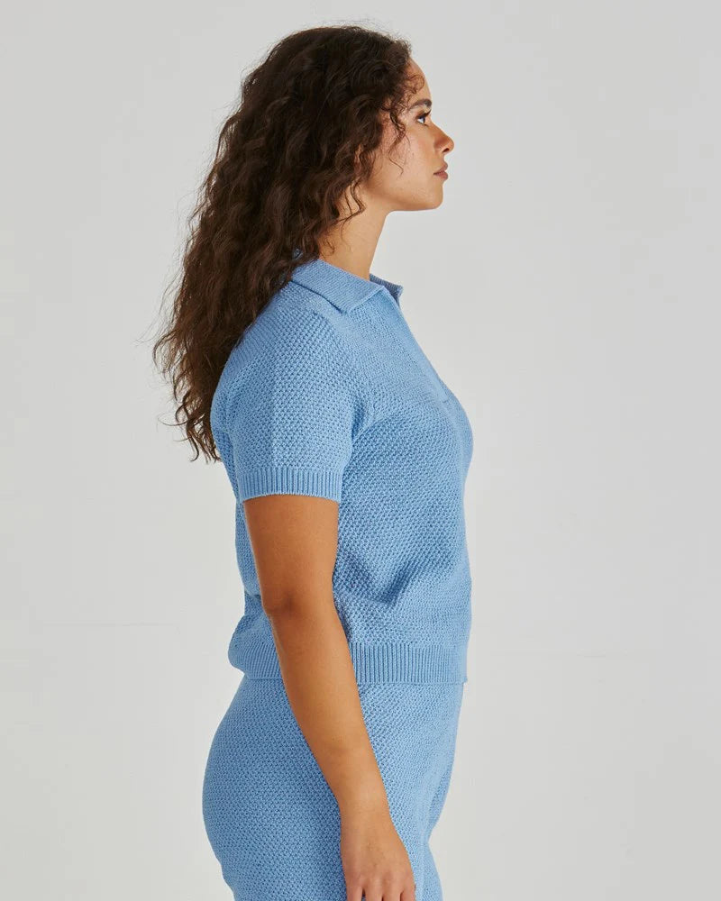 Sass Aubrie Knit Polo