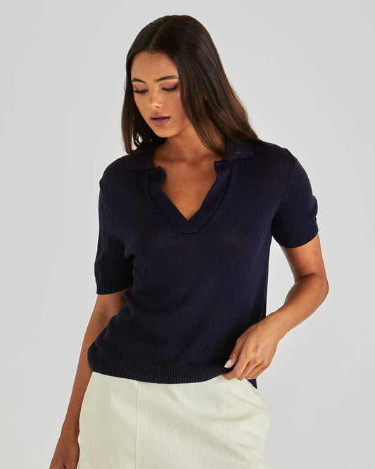 SASS Abbie Knit Polo