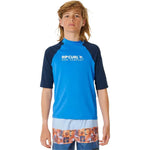 Load image into Gallery viewer, Rip Curl  Shock UPF Boys S/S Rashie
