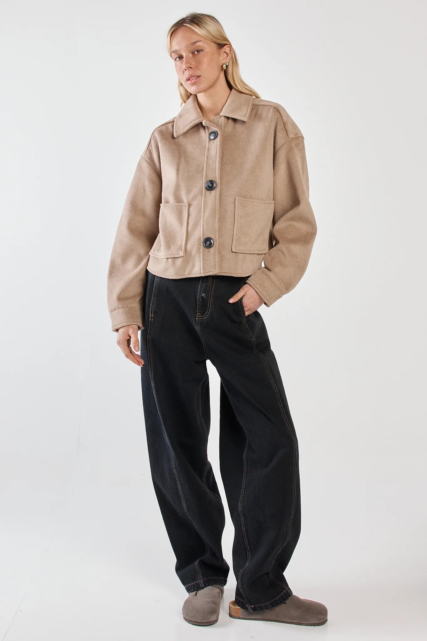 SASS Rochelle Cropped Coat