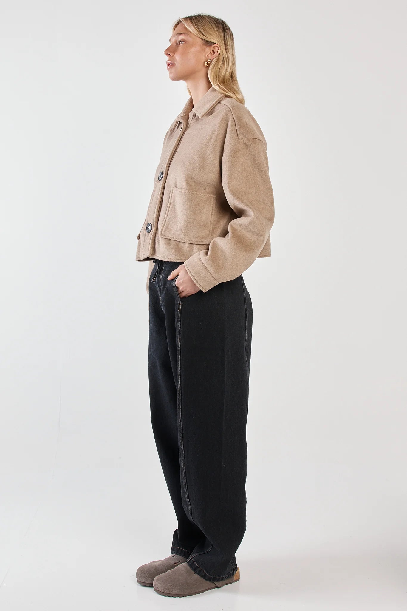 SASS Rochelle Cropped Coat