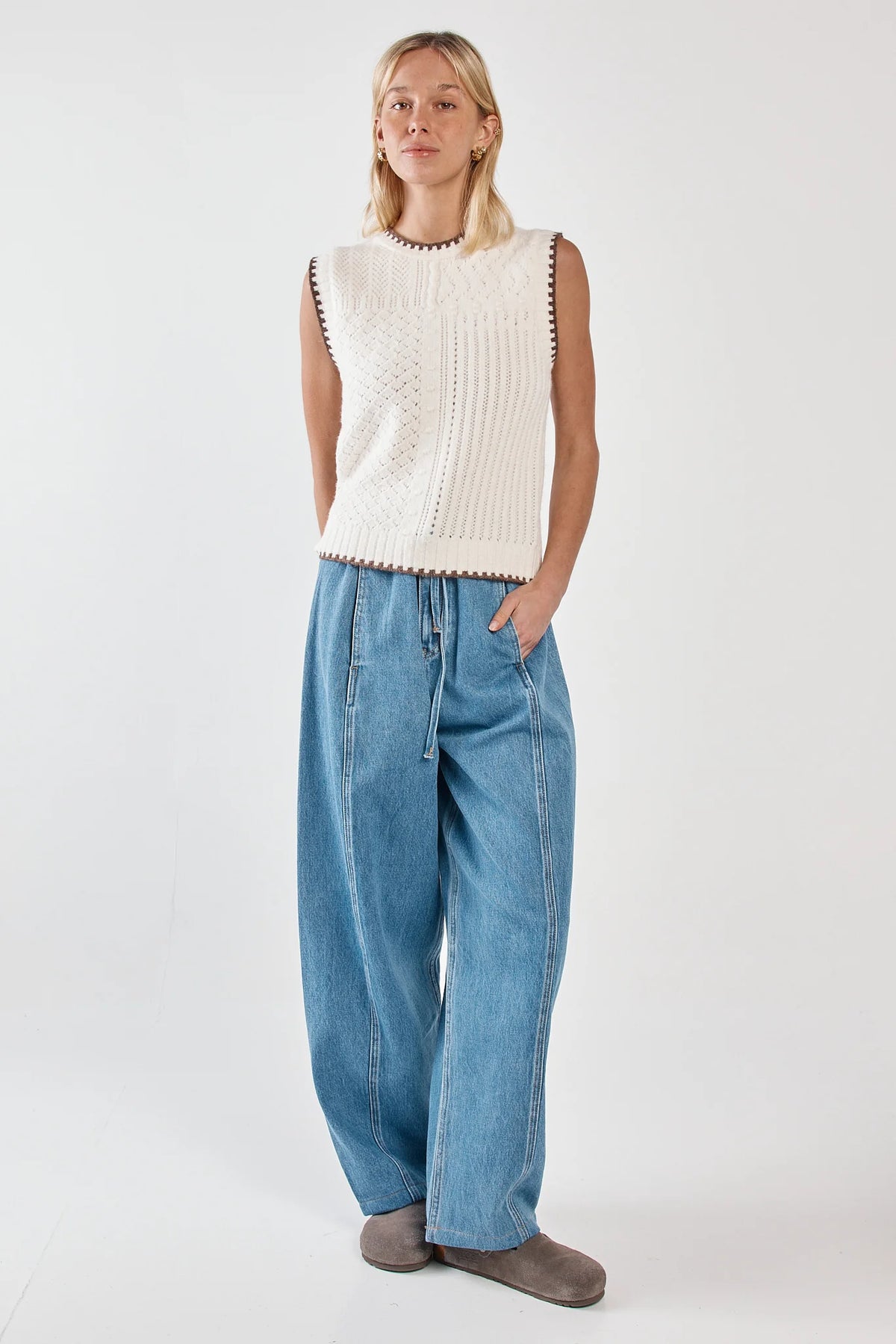 SASS Tonia Knit Vest