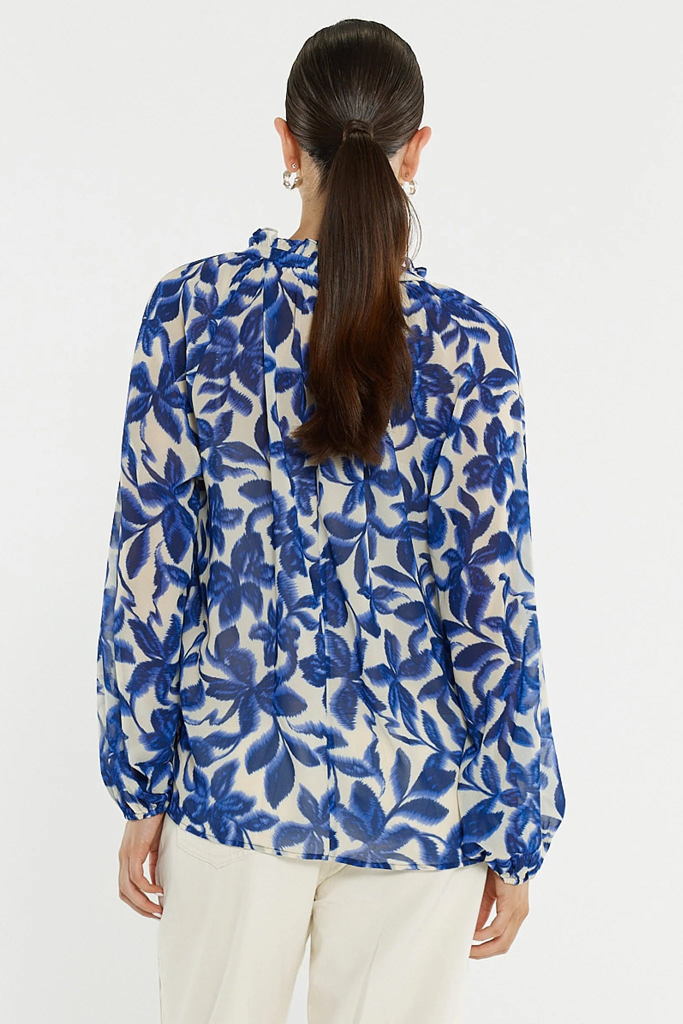 SASS Willow Tie Front Blouse