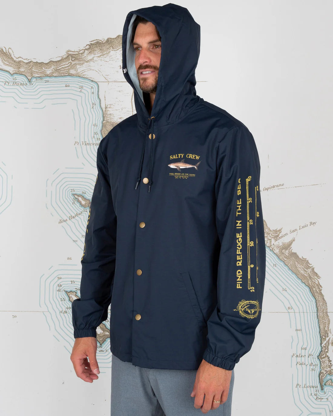 Salty Crew Bruce Snap Jacket