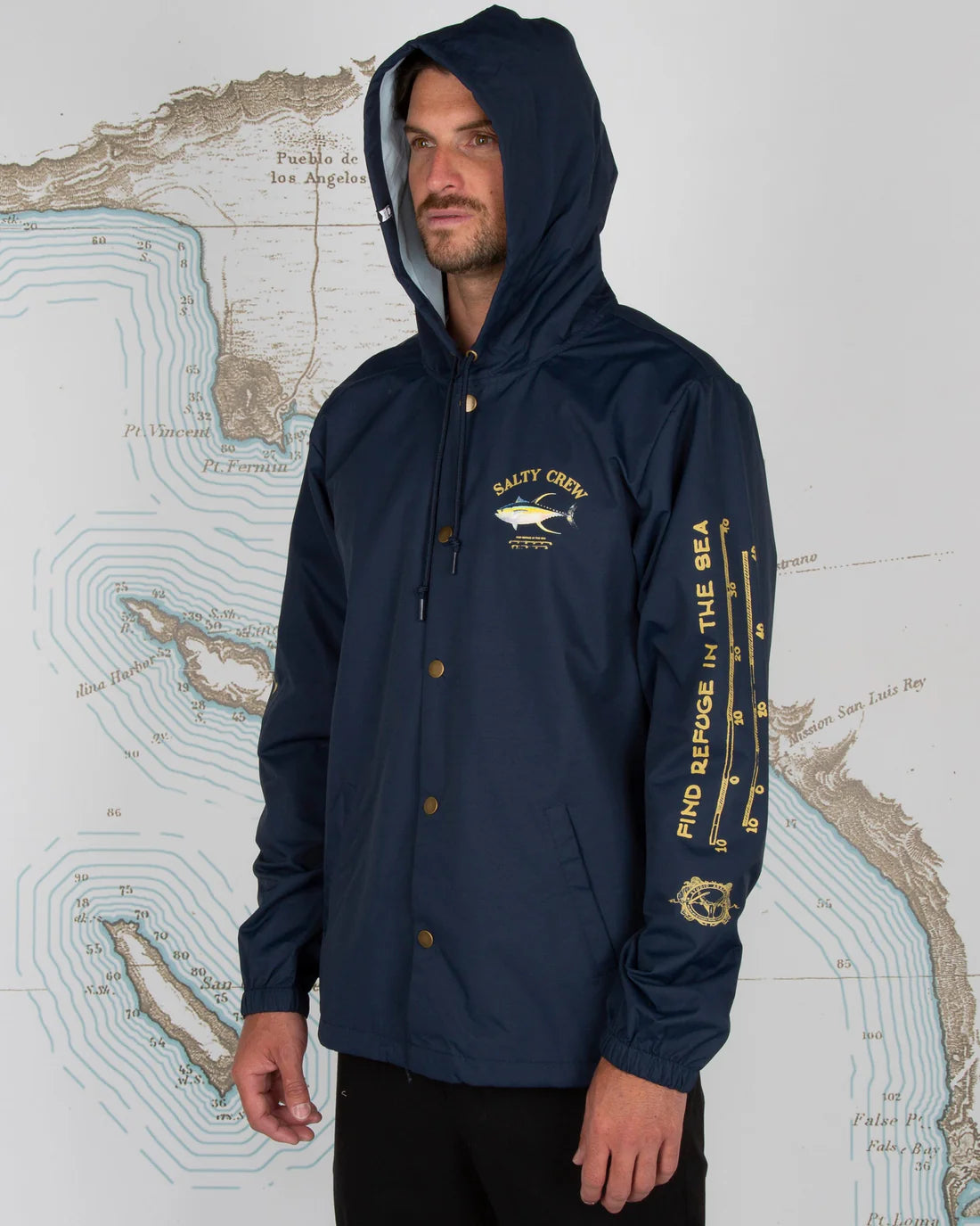 Salty Crew AHI Mount Snap Jacket
