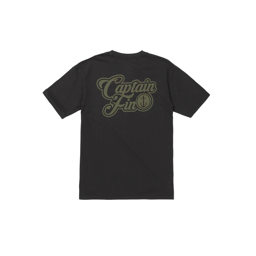 Captain Fin Oh Yeah Logo SS Tee