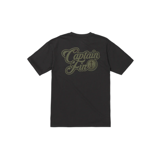 Captain Fin Oh Yeah Logo SS Tee