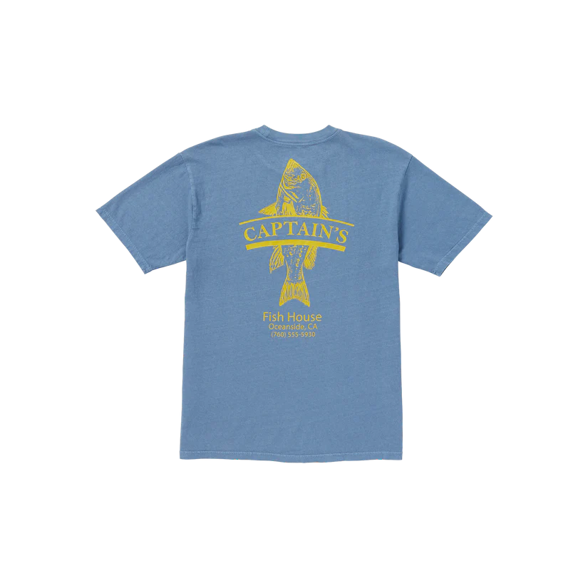 Captain Fin Fish House SS Tee