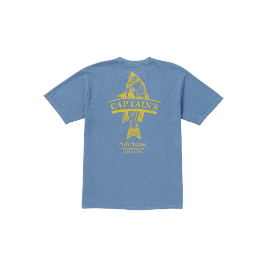 Captain Fin Fish House SS Tee