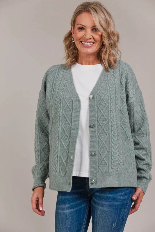 Eb & Ive Merano Crop Cardigan