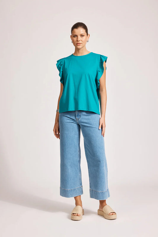 Eb & Ive Francia Frill Tank