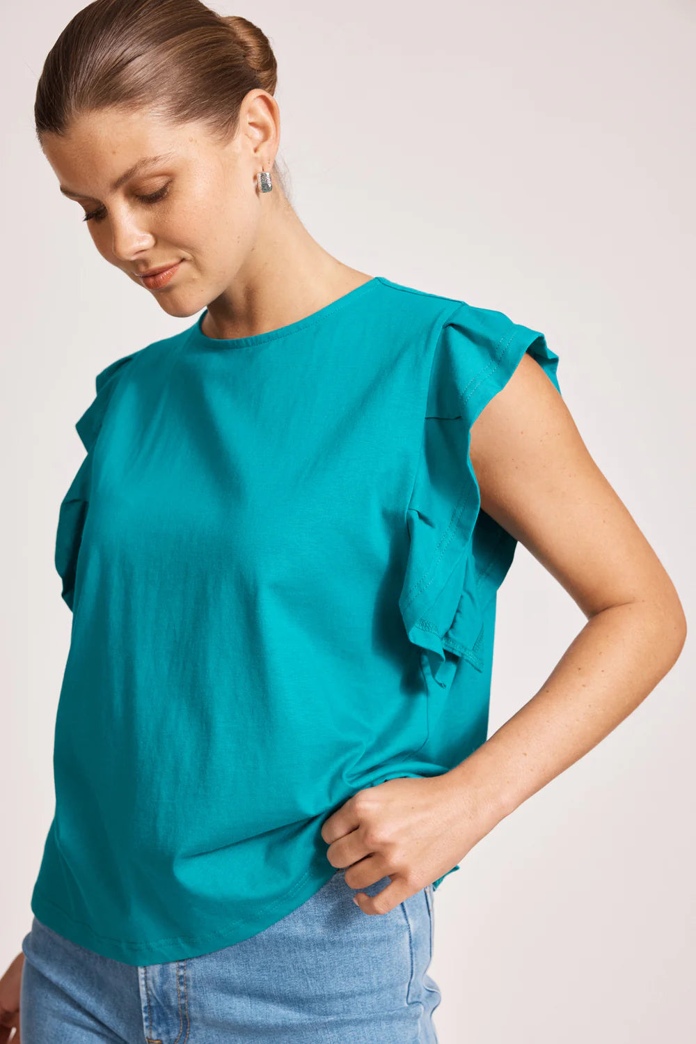 Eb & Ive Francia Frill Tank