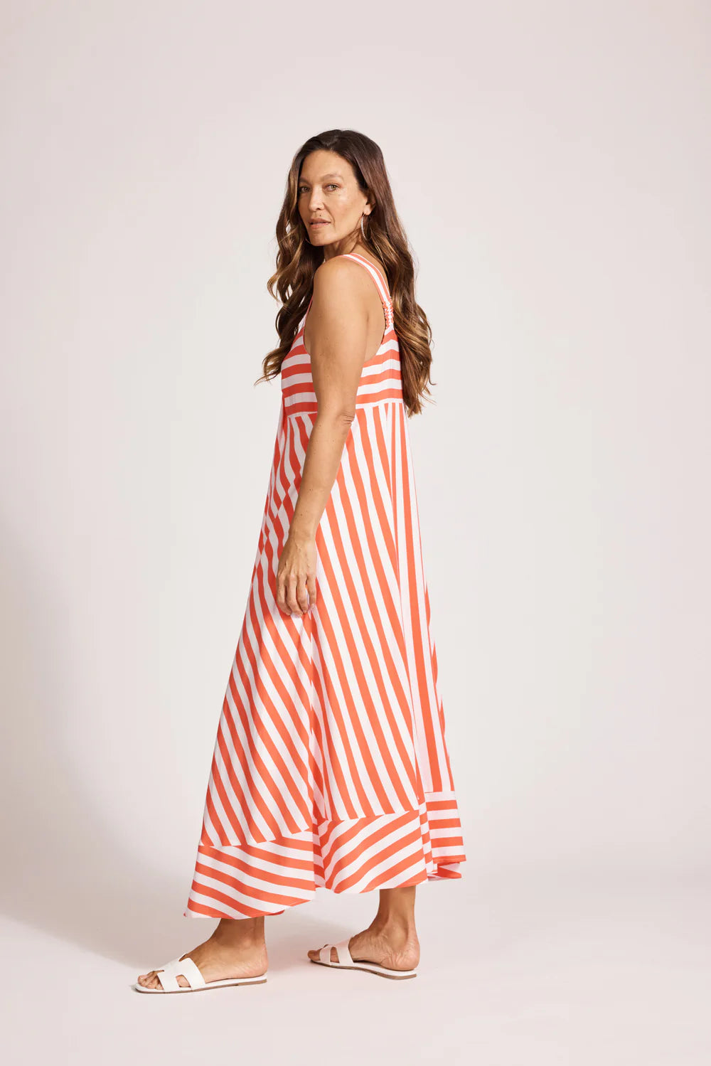 Eb & Ive Treville Strip Tank Maxi Dress
