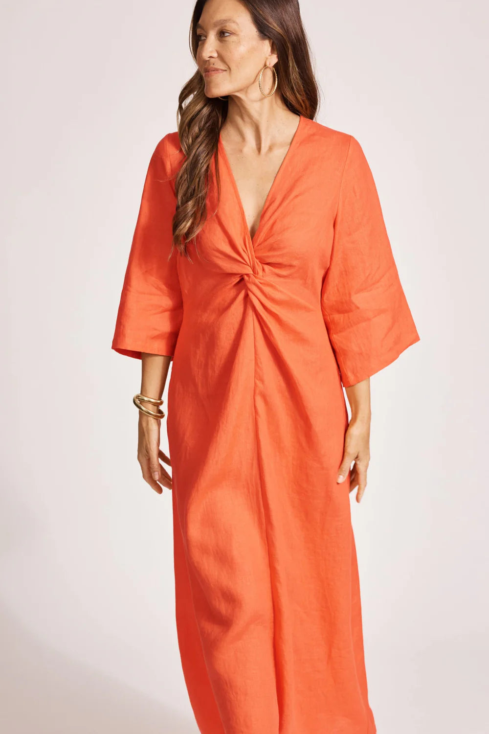 Eb & Ive Miramar Twist Maxi Dress