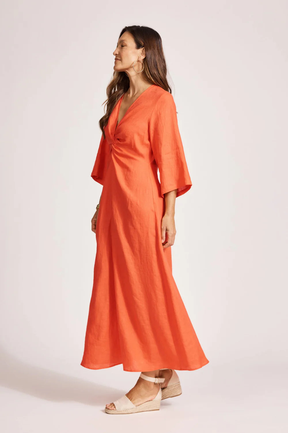 Eb & Ive Miramar Twist Maxi Dress