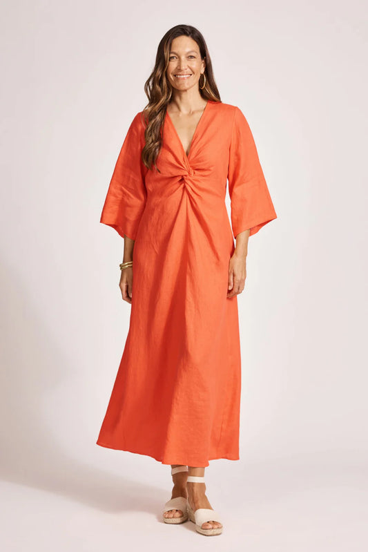 Eb & Ive Miramar Twist Maxi Dress