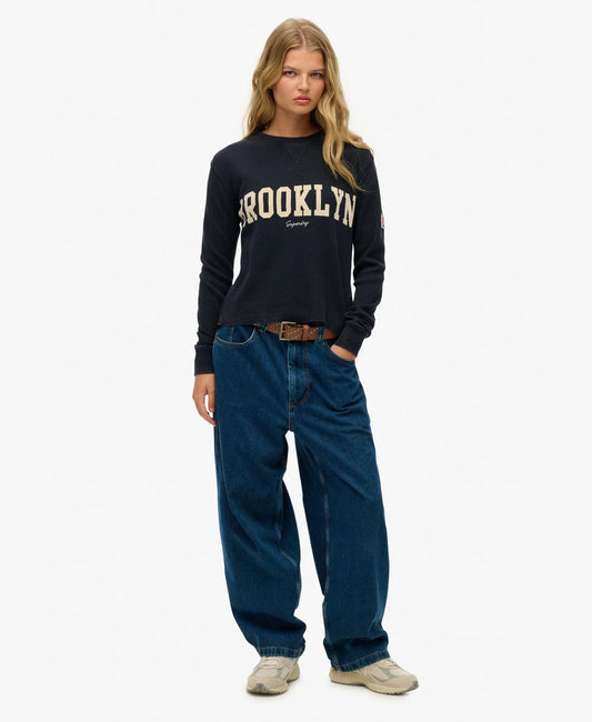 Superdry Athletic Essential Graphic L/S Top