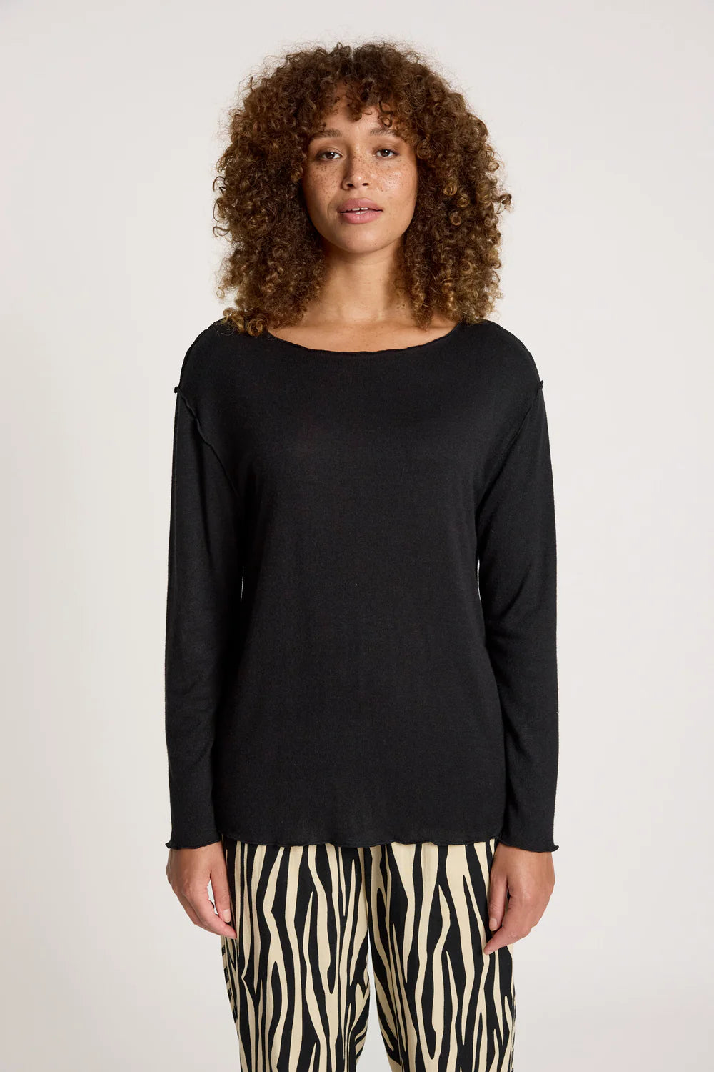 Eb & Ive Aria Long Sleeve Top