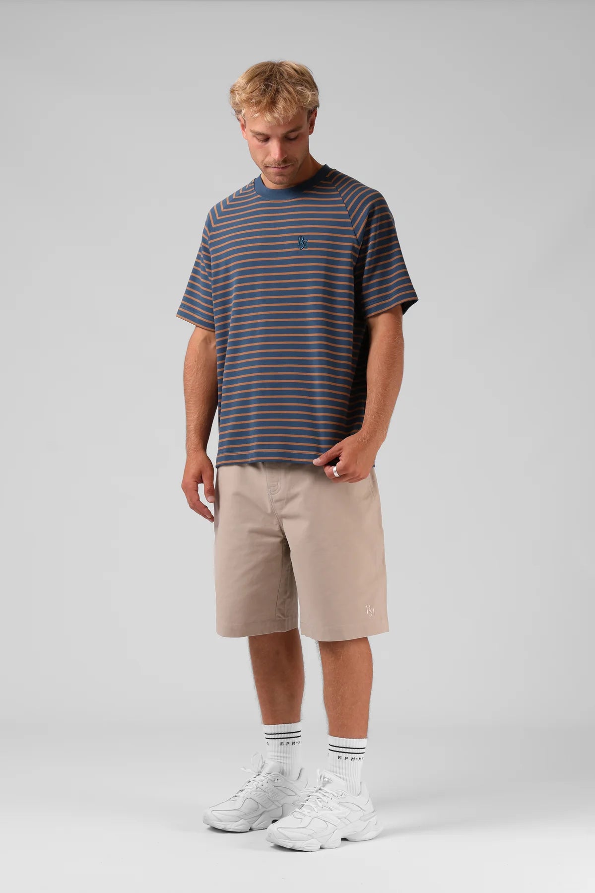 RPM Stripe Raglan Tee