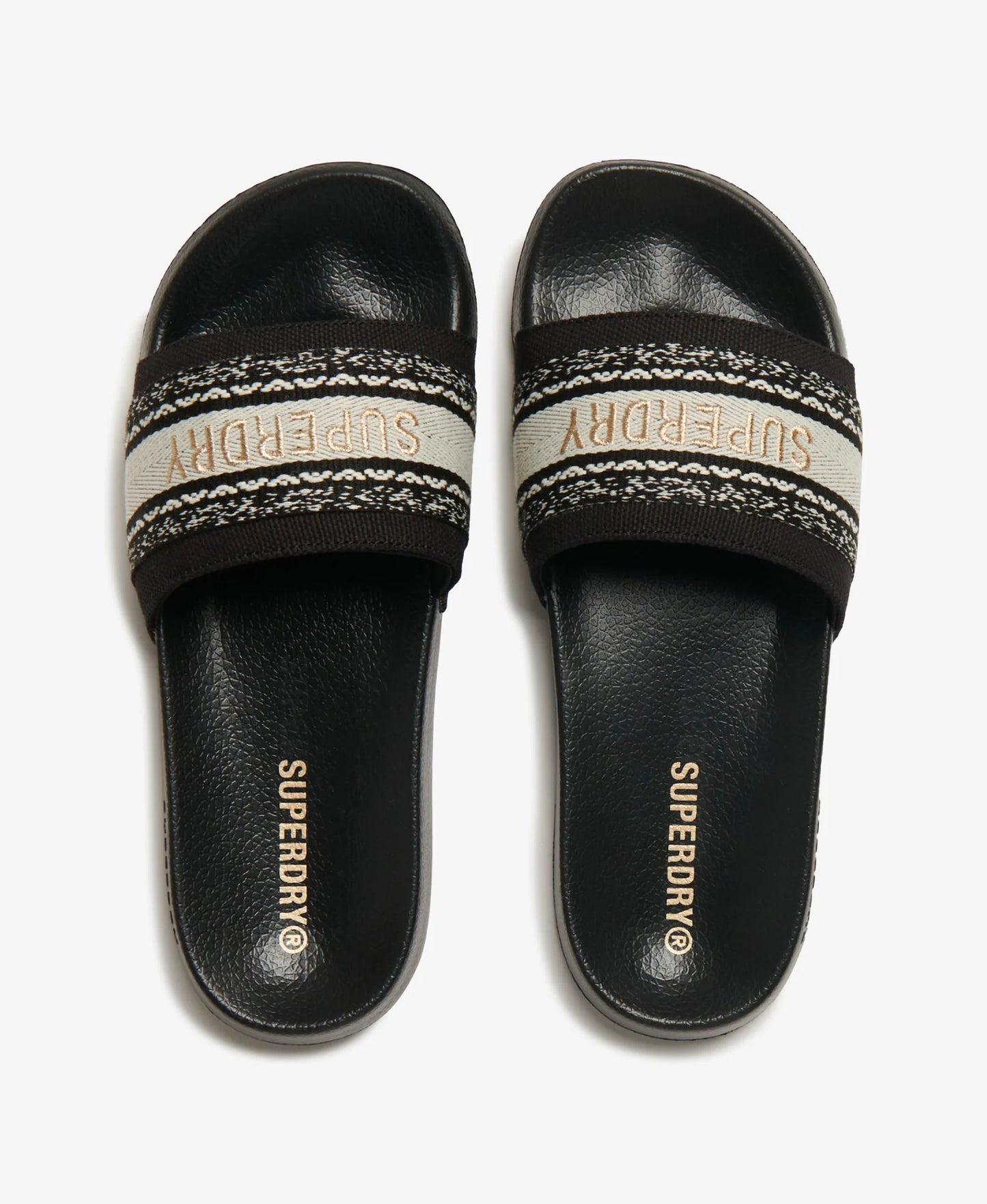 Superdry Webbing Interest Pool Slide