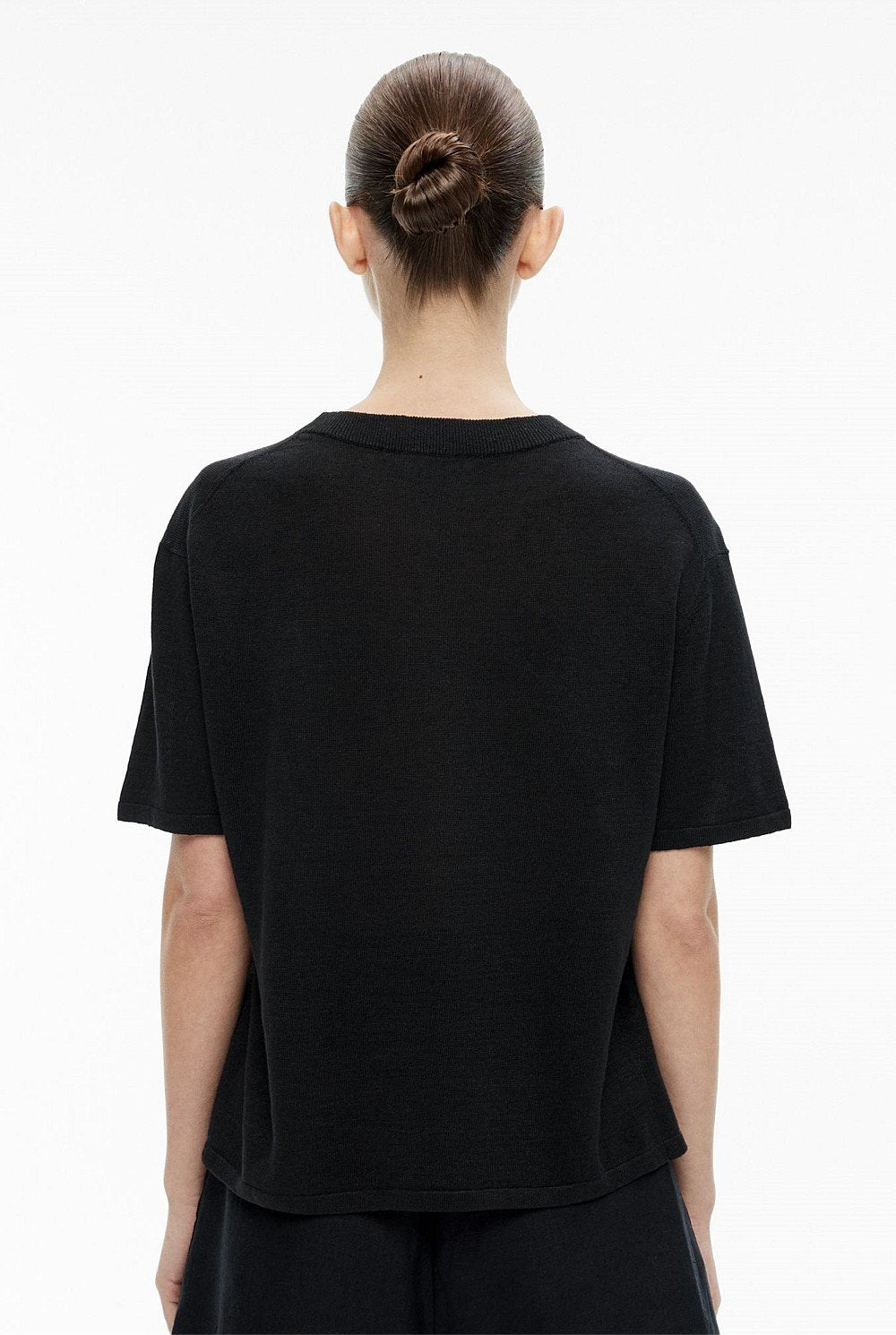 Witchery Linen Knit Tee
