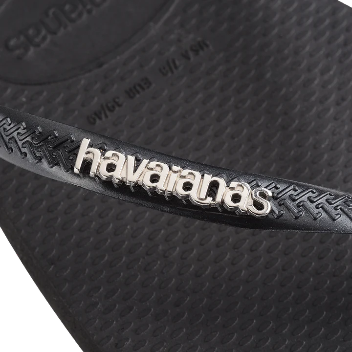 Havaianas Slim Square Logo Metallic