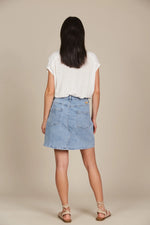 Load image into Gallery viewer, Isle of Mine Margot Denim Skirt
