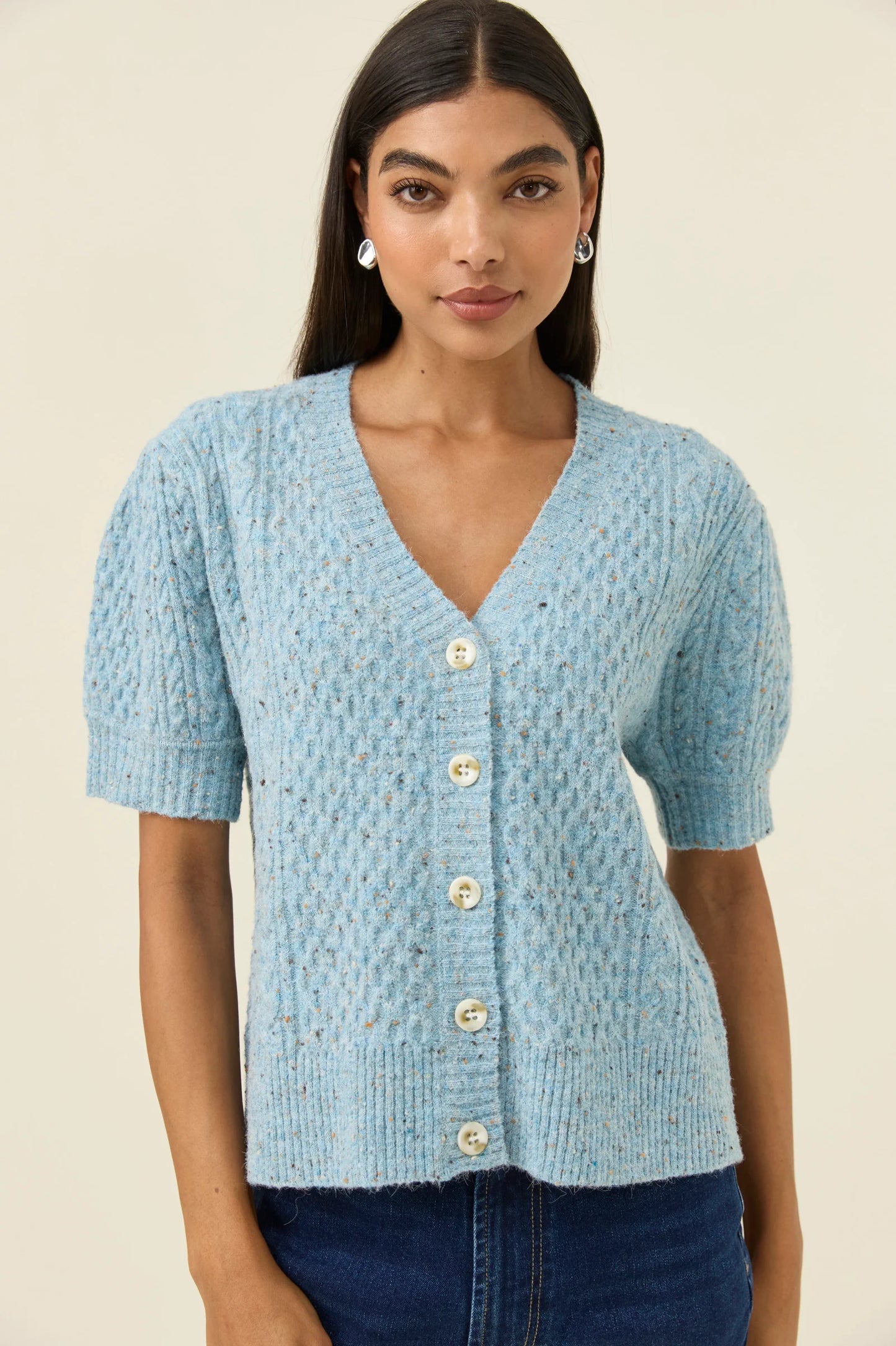 Isle Of Mine Mckenna Short Sleeve Cardigan